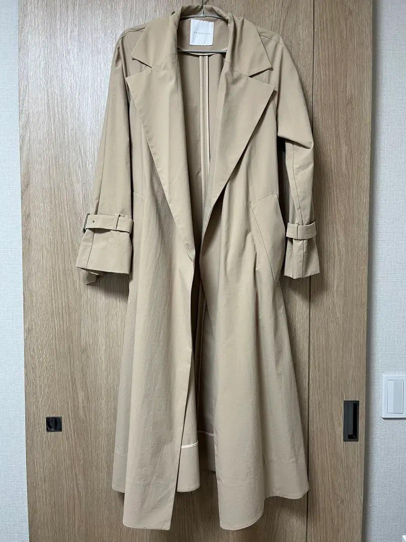 [ESTNATION] Polyester Taslan Trench Coat [ESTNATION] | 【ESTNATION】ポリエステルタスラン トレンチコート【エストネーション】