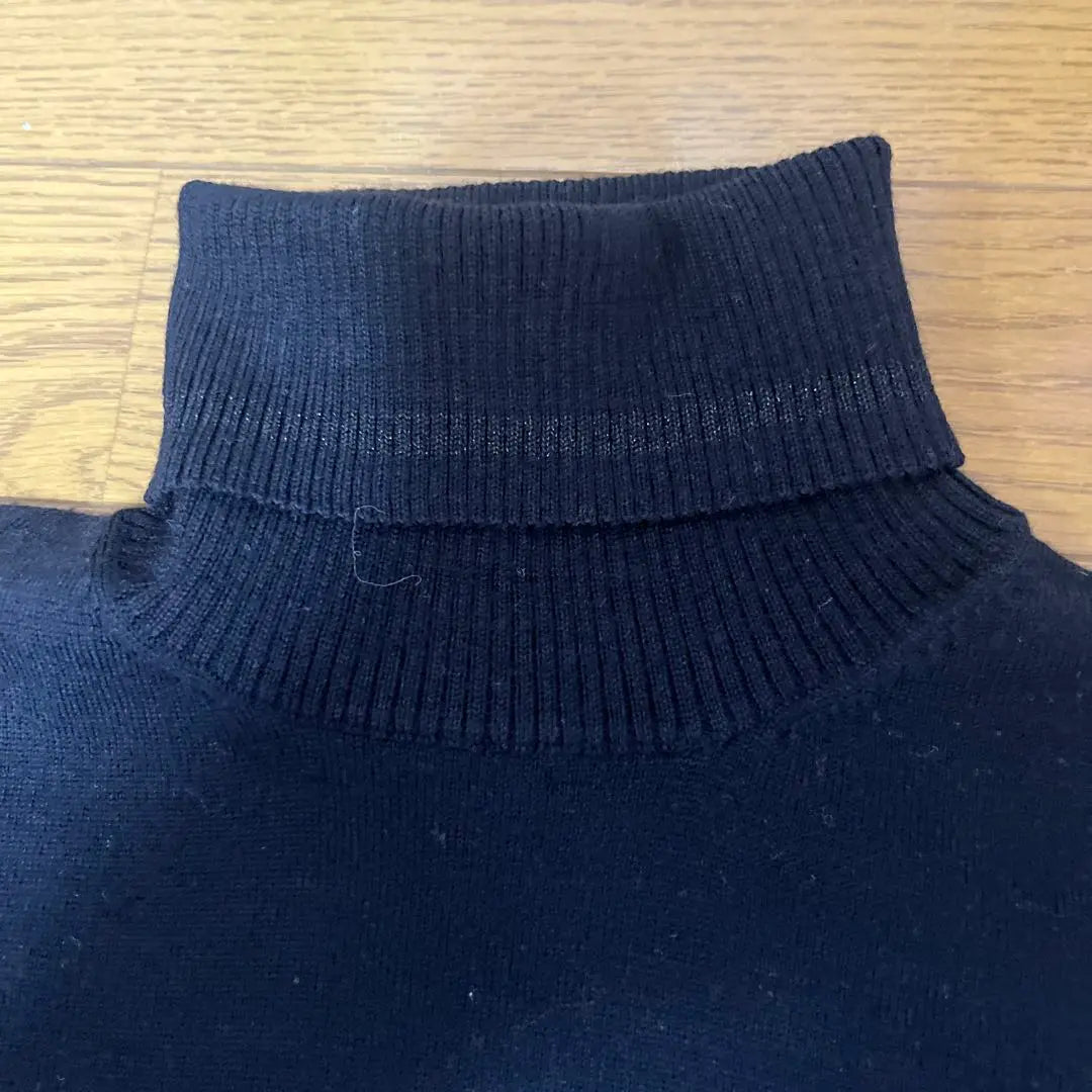 Final sale now on! TODD OLDHAM Black Ruffle Sleeve Sweater Women's Size 36 | 最終セール中！　TODD OLDHAM 黒フリル袖セーター レディース36サイズ