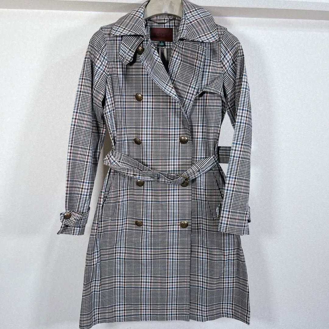 ★Good condition★【LAUREN RALPH LAUREN】Trench Check 0