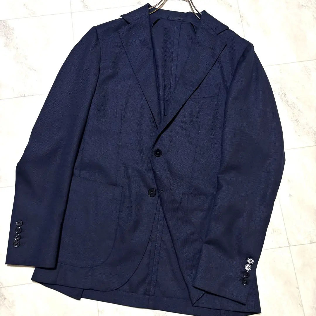 [Extremely beautiful] Recent model Beams F Pop Sack Jacket Regular price 73,000 yen Made in Italy