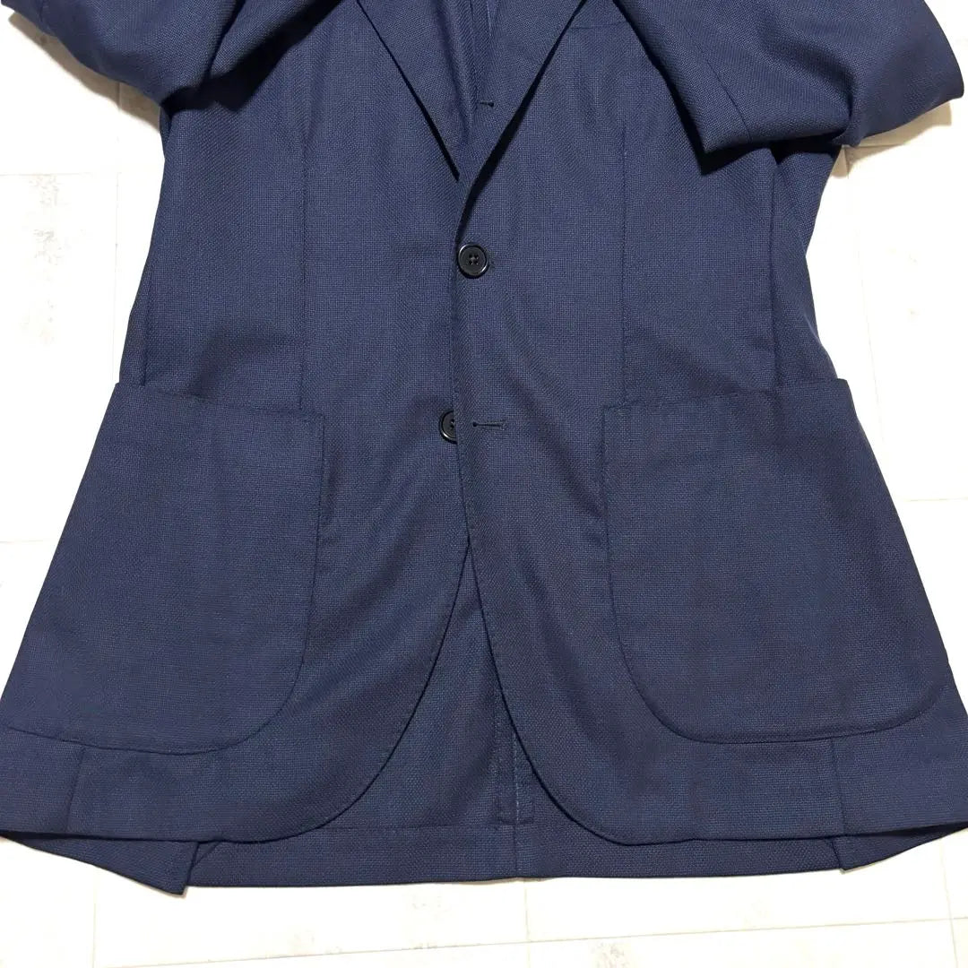 [Extremely beautiful] Recent model Beams F Pop Sack Jacket Regular price 73,000 yen Made in Italy