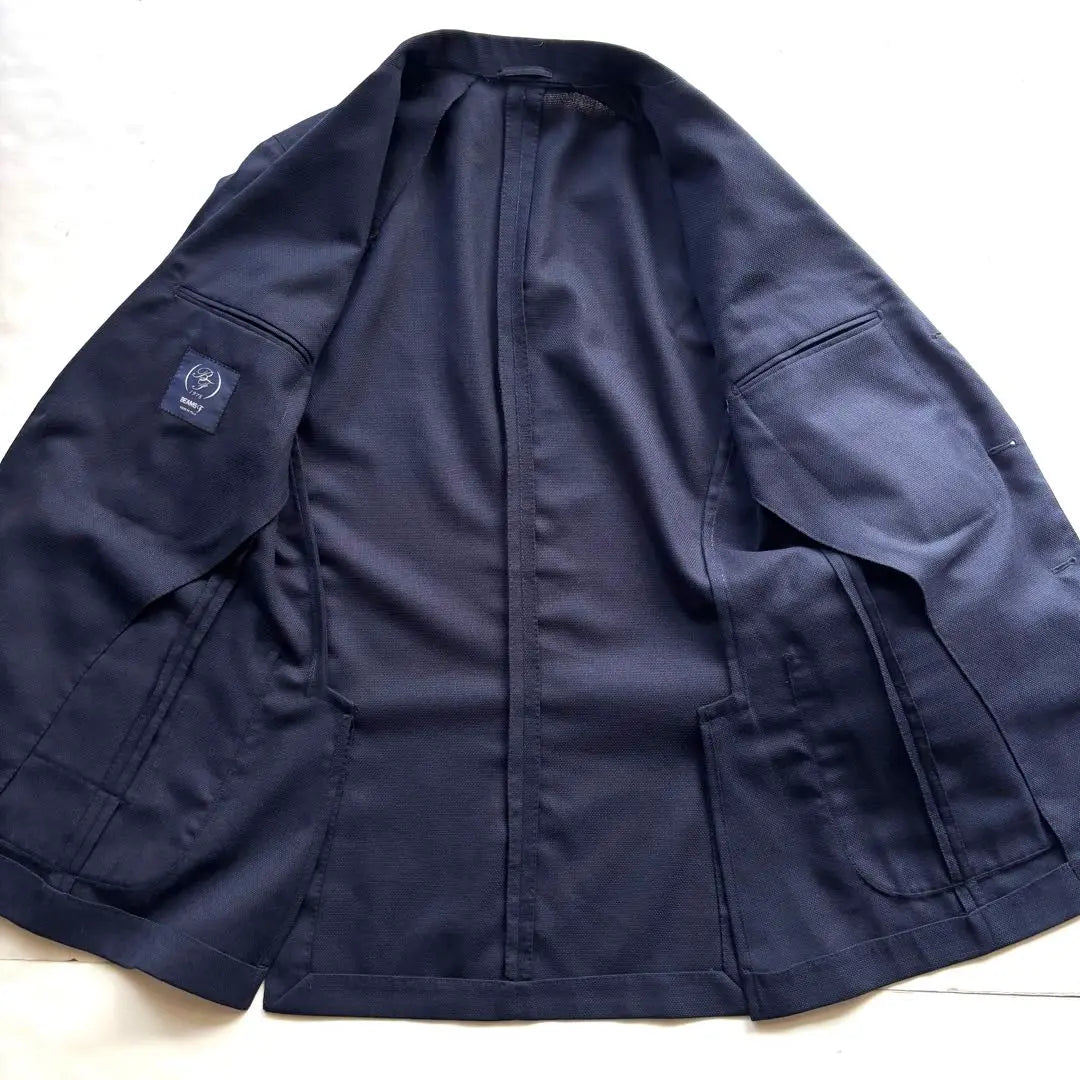 [Extremely beautiful] Recent model Beams F Pop Sack Jacket Regular price 73,000 yen Made in Italy