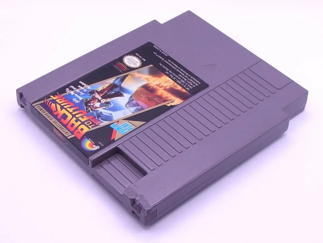 ★NES Regreso al futuro Edición norteamericana usada No lanzado en Japón