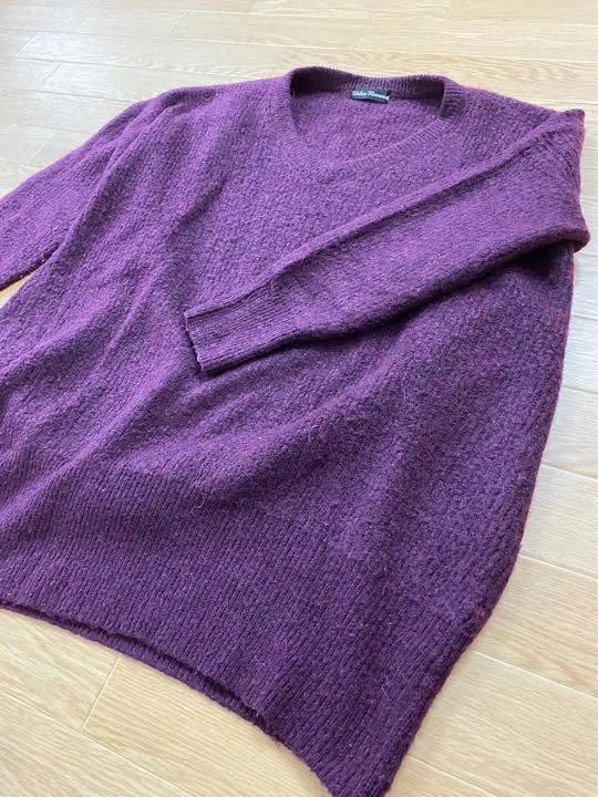 〇1515〇 URBAN RESEARCH Alpaca blend V-neck sweater for men