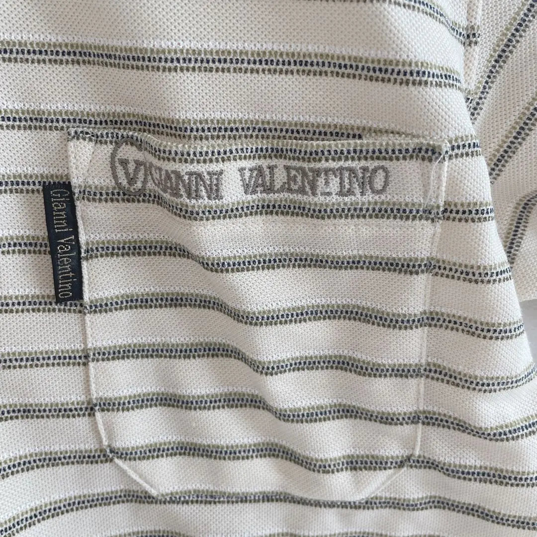 ♡GIANNI VALENTINO♡Men's Polo Shirt M