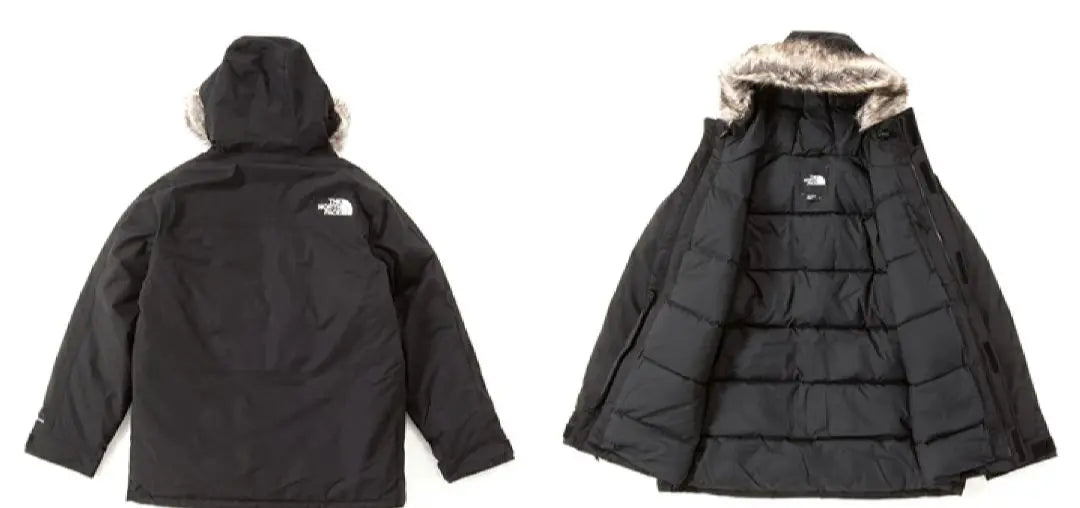 The North Face AJ BLACK Down Jacket Black