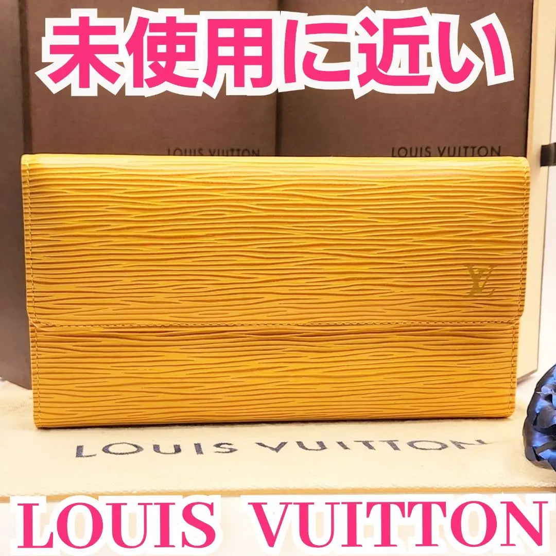 Condición rara y hermosa⭐️Cartera larga Louis Vuitton Epi Porto Tresor International | 希少美品⭐️ルイヴィトン エピ ポルトトレゾール・インターナショナル 長財布