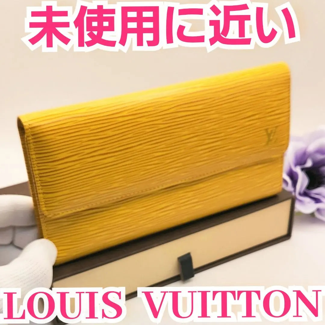 Condición rara y hermosa⭐️Cartera larga Louis Vuitton Epi Porto Tresor International | 希少美品⭐️ルイヴィトン エピ ポルトトレゾール・インターナショナル 長財布