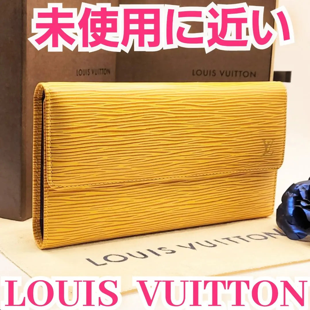 Condición rara y hermosa⭐️Cartera larga Louis Vuitton Epi Porto Tresor International | 希少美品⭐️ルイヴィトン エピ ポルトトレゾール・インターナショナル 長財布