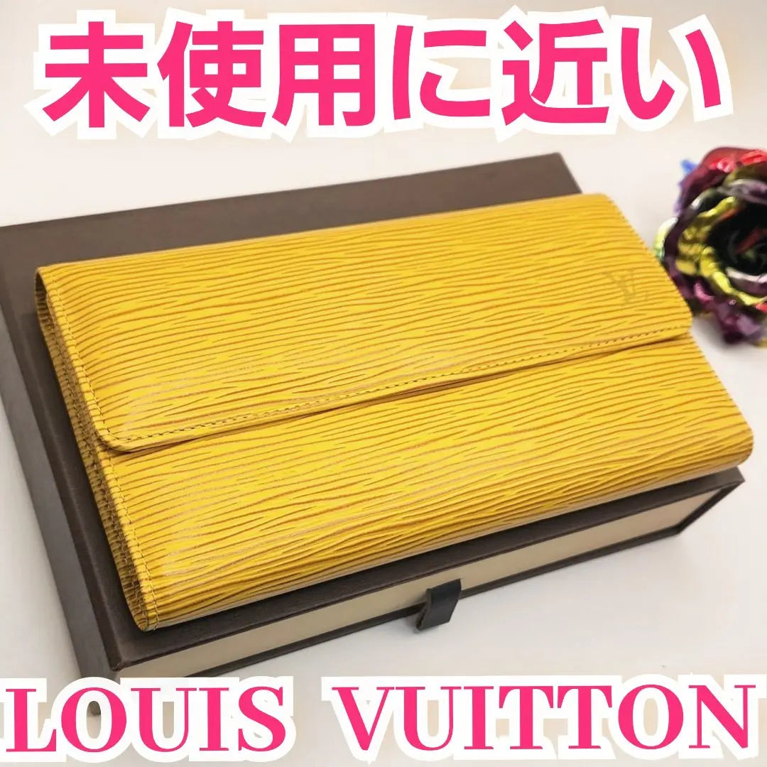 Condición rara y hermosa⭐️Cartera larga Louis Vuitton Epi Porto Tresor International | 希少美品⭐️ルイヴィトン エピ ポルトトレゾール・インターナショナル 長財布