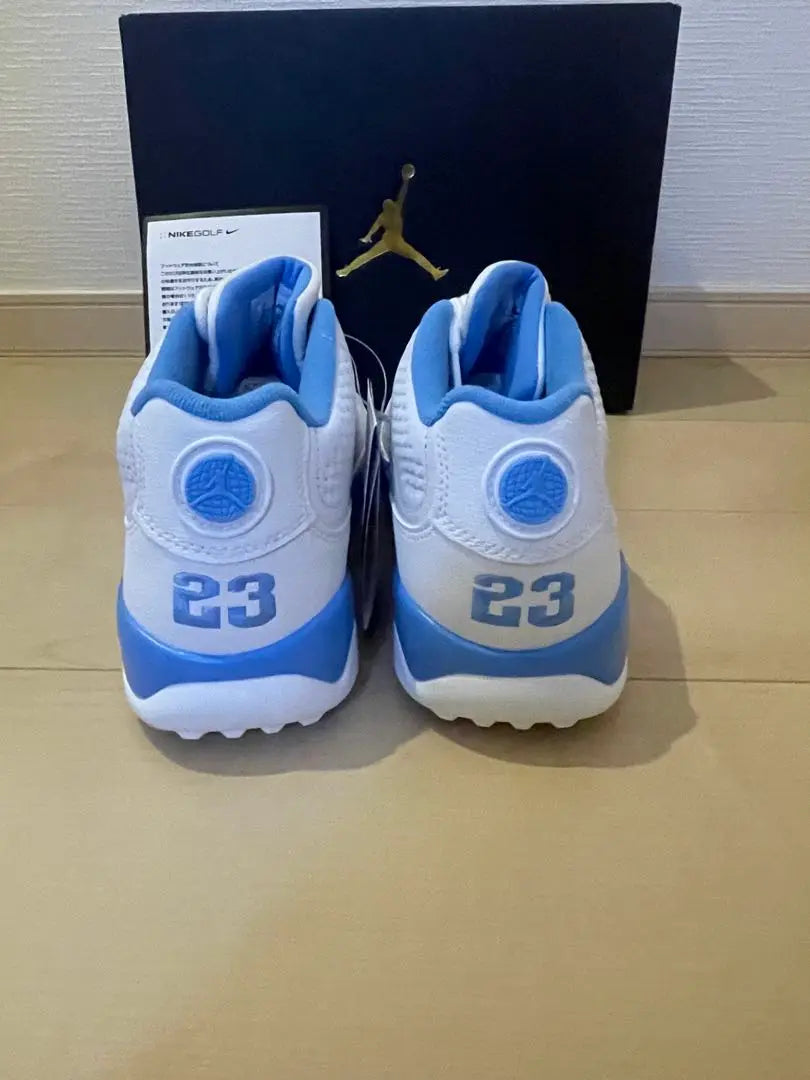 New Nike Golf Shoes Air Jordan 9G 28.0cm University Blue