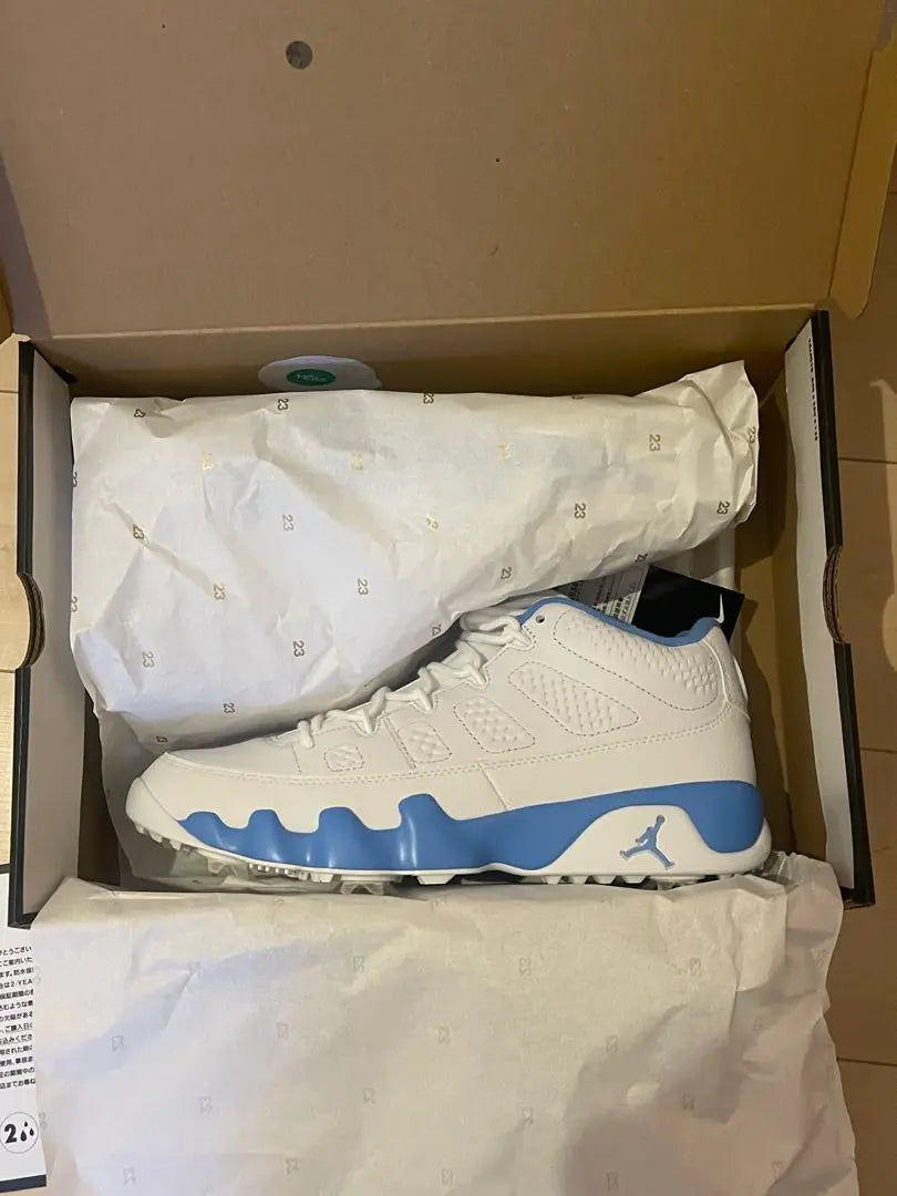 New Nike Golf Shoes Air Jordan 9G 28.0cm University Blue