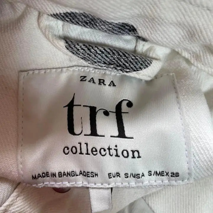 [Zara TRF] Zara Denim Jacket Jean S Cropped Good Condition