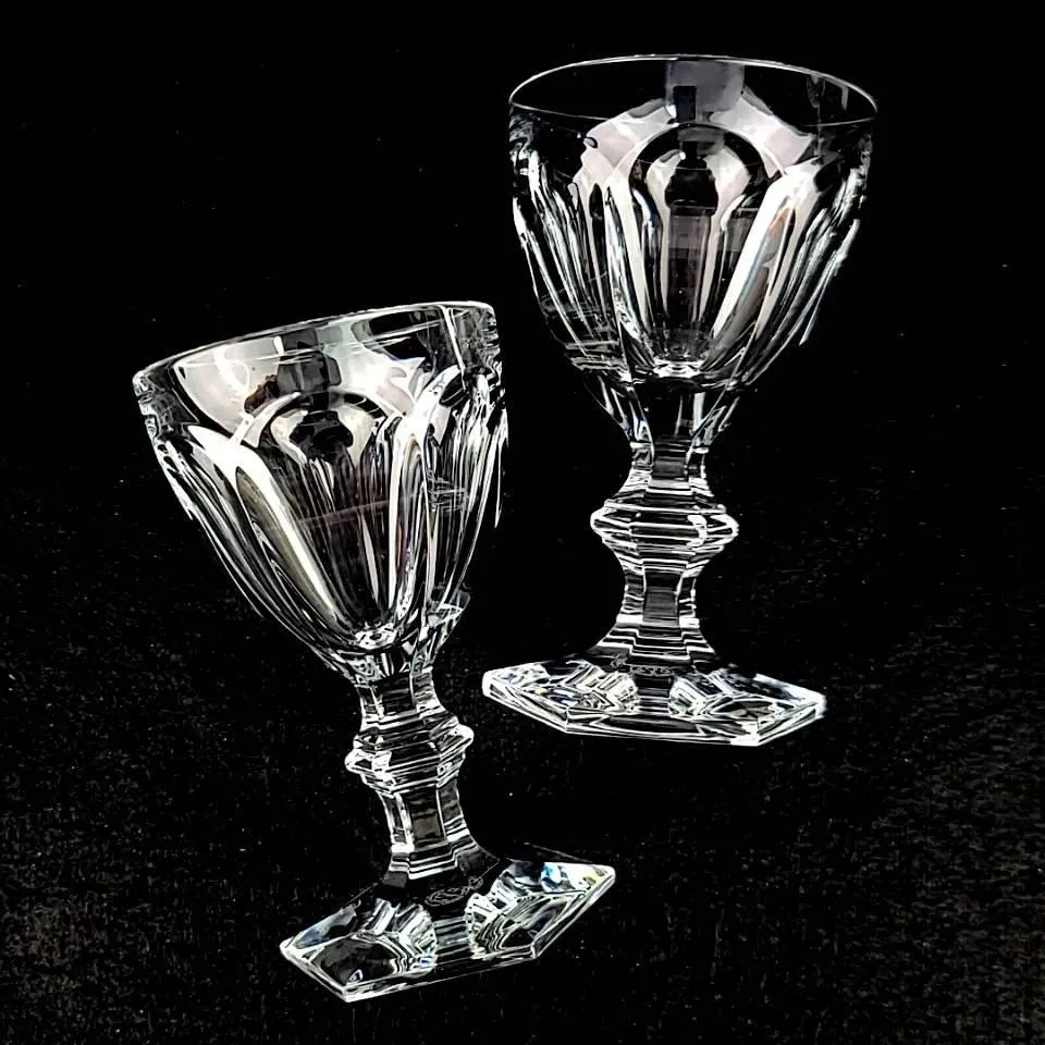 ♪ Buen producto ♪ Copa de vino Baccarat Arcour 2 cajas de cliente | ♪良品♪バカラ アルクール ワイングラス 2客 箱つき