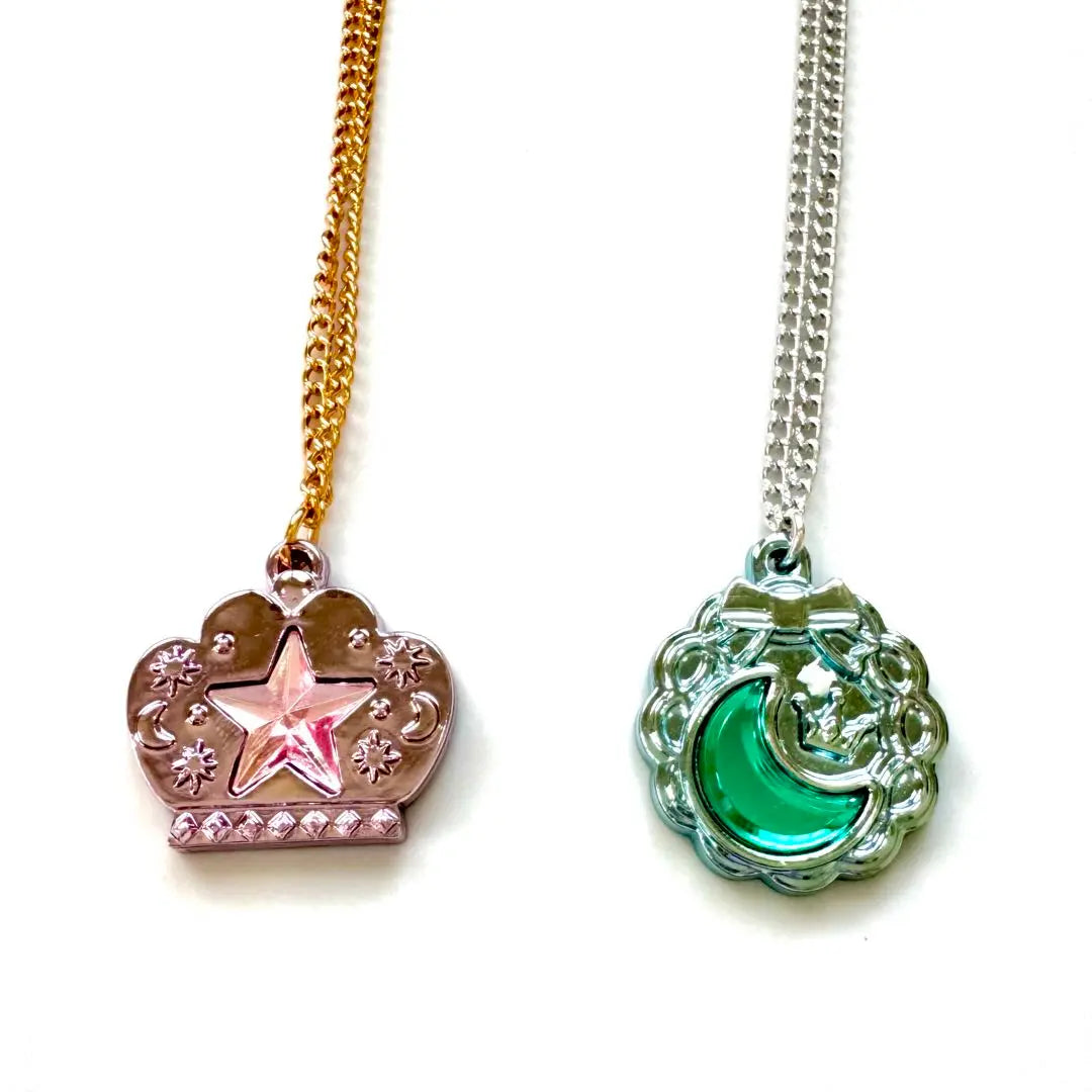 2012-13 Sebon Star Past Design Color Plated Star Moon Set of 2