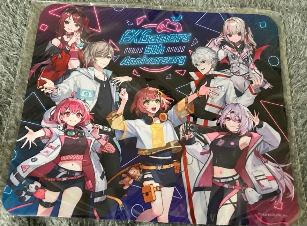 Nijisanji EX Gamers 5th Anniversary Mouse Pad