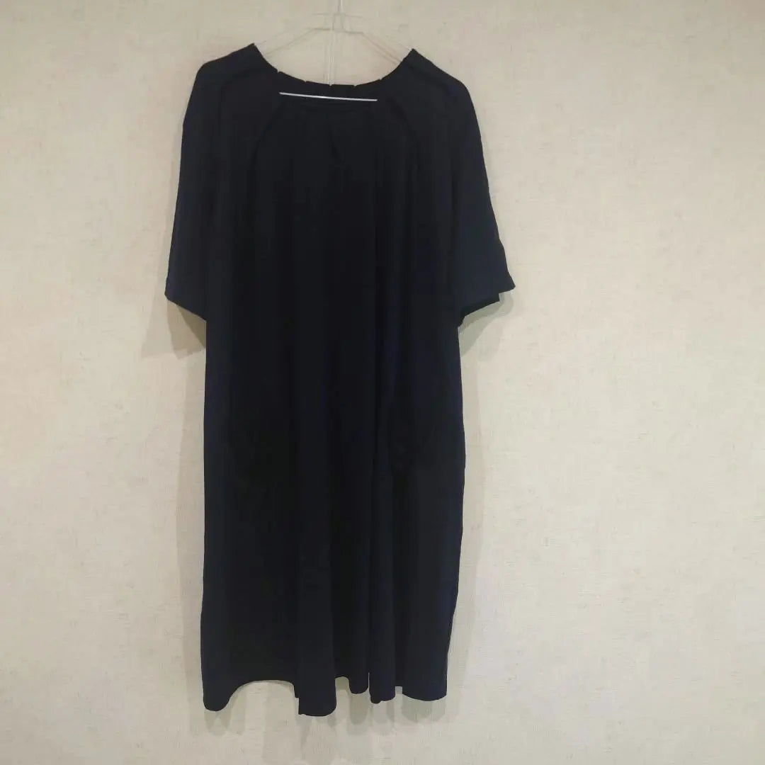 Kamakura Takeoff Dark blue Short sleeve dress