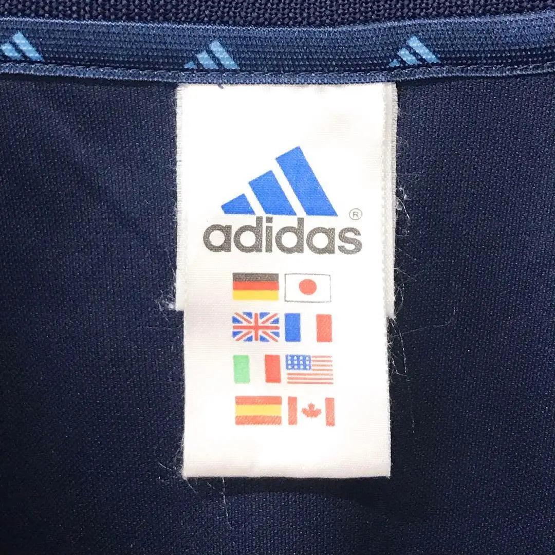 [Super Rare] Adidas adidas Jersey F Embroidered Logo Navy J1001