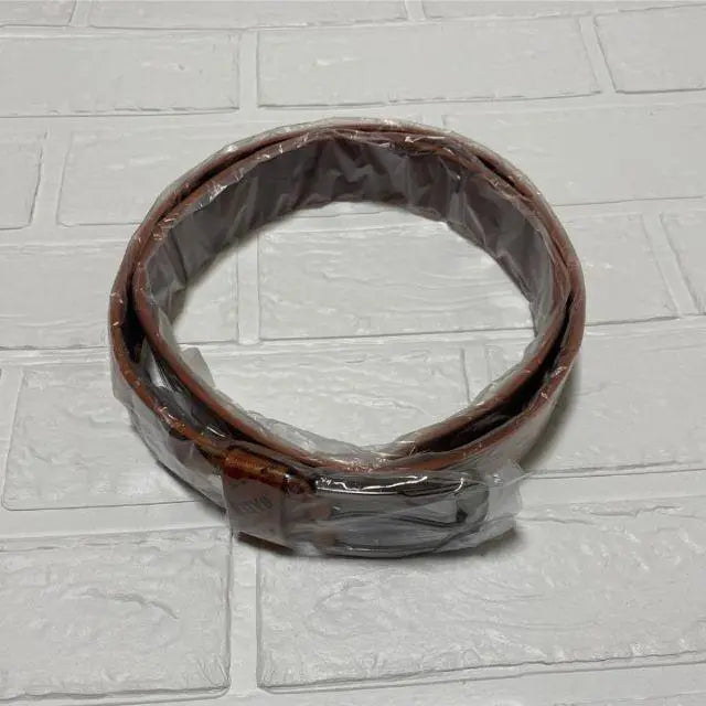 [Reasonable] Vintage-style leather men's belt brown coffee black