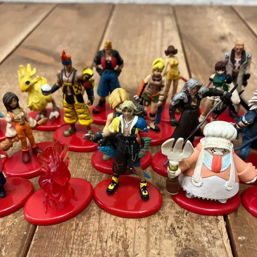 Coca-Cola Final Fantasy Mini Figures Large bulk sale items at the time