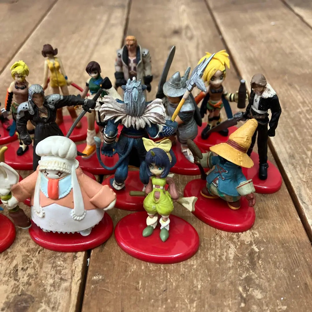 Coca-Cola Final Fantasy Mini Figures Large bulk sale items at the time