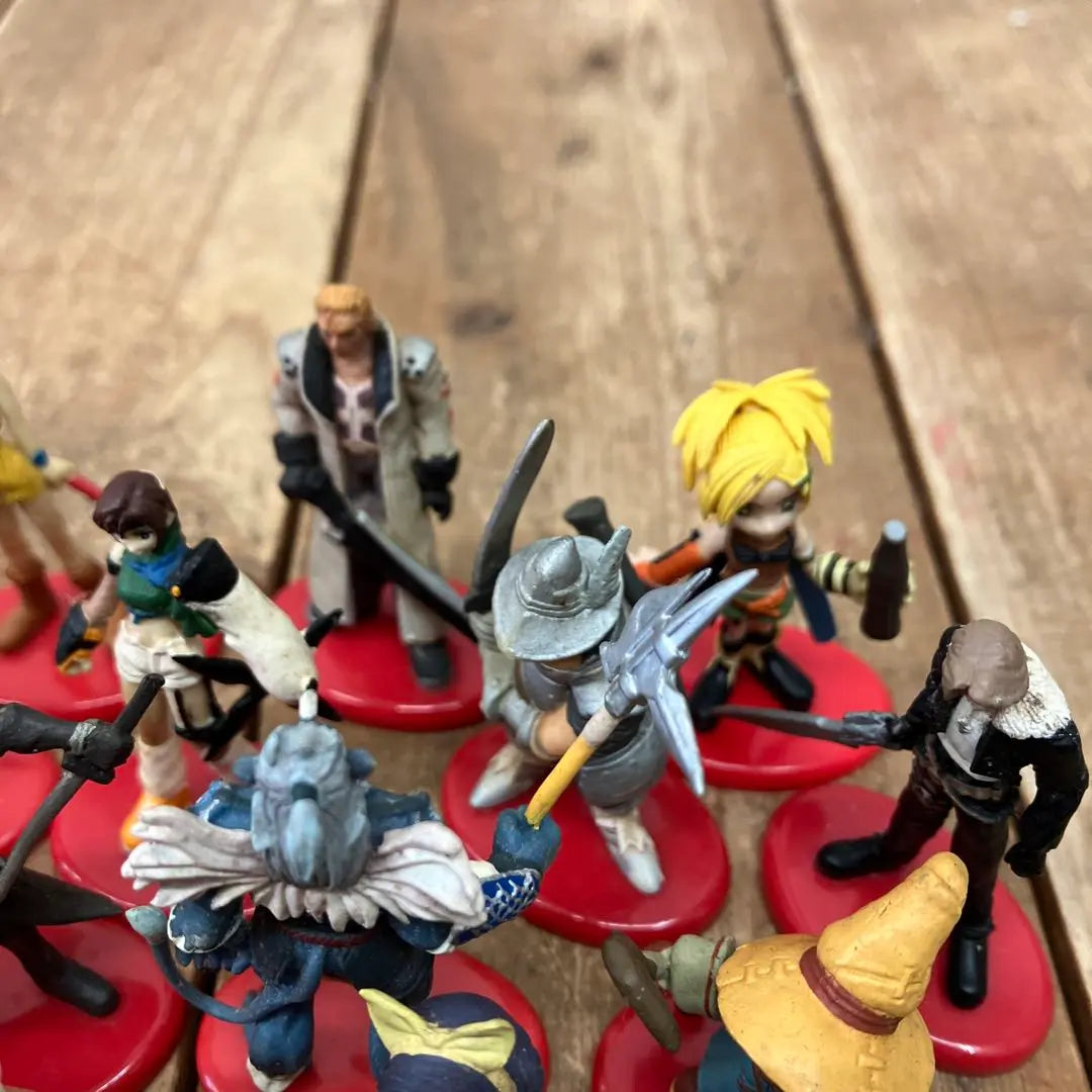 Coca-Cola Final Fantasy Mini Figures Large bulk sale items at the time