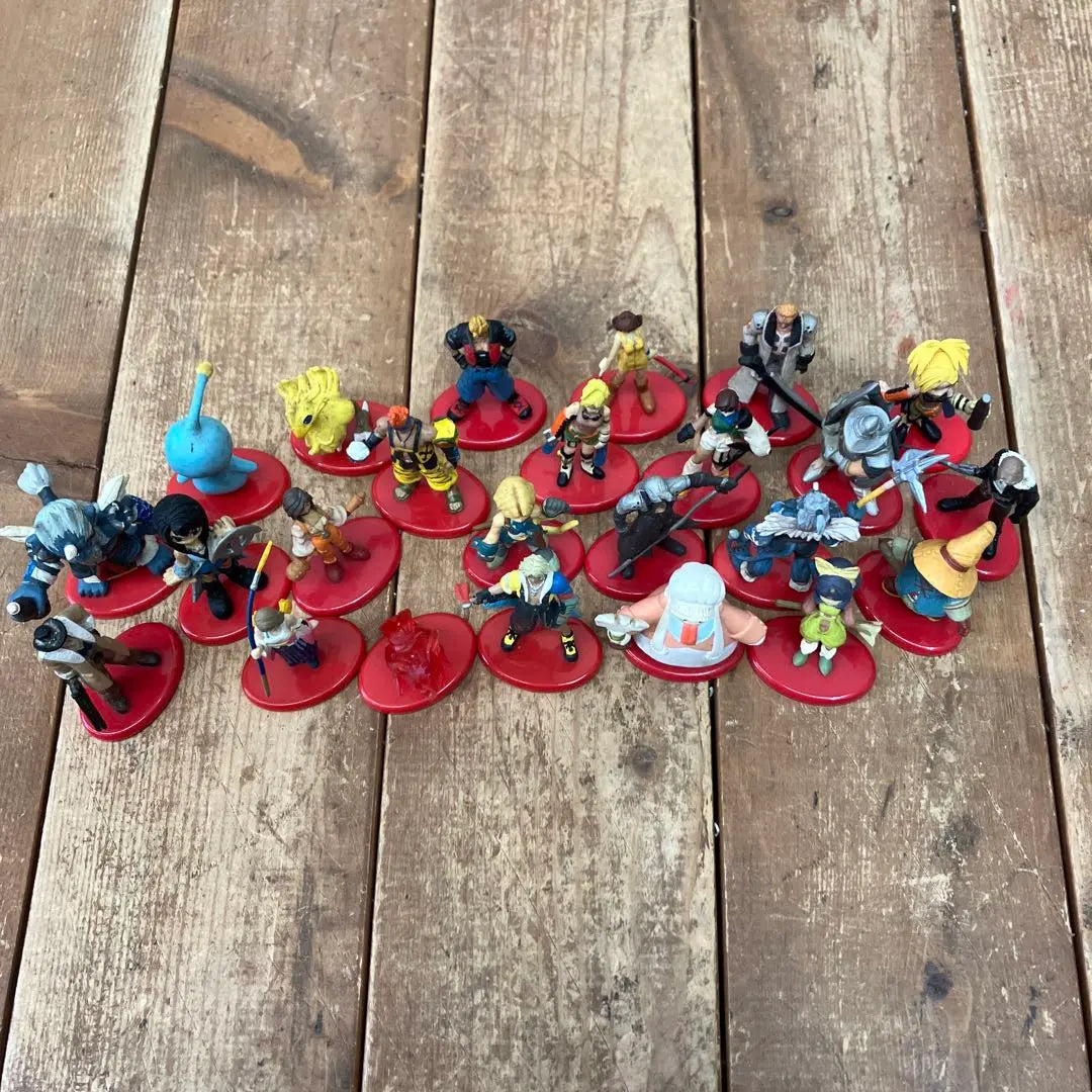 Coca-Cola Final Fantasy Mini Figures Large bulk sale items at the time