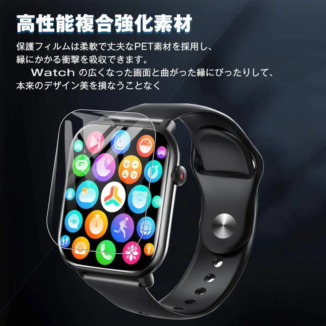 Set of 3 Smartwatch 1.9 2.0 2.1 inch Protective Film