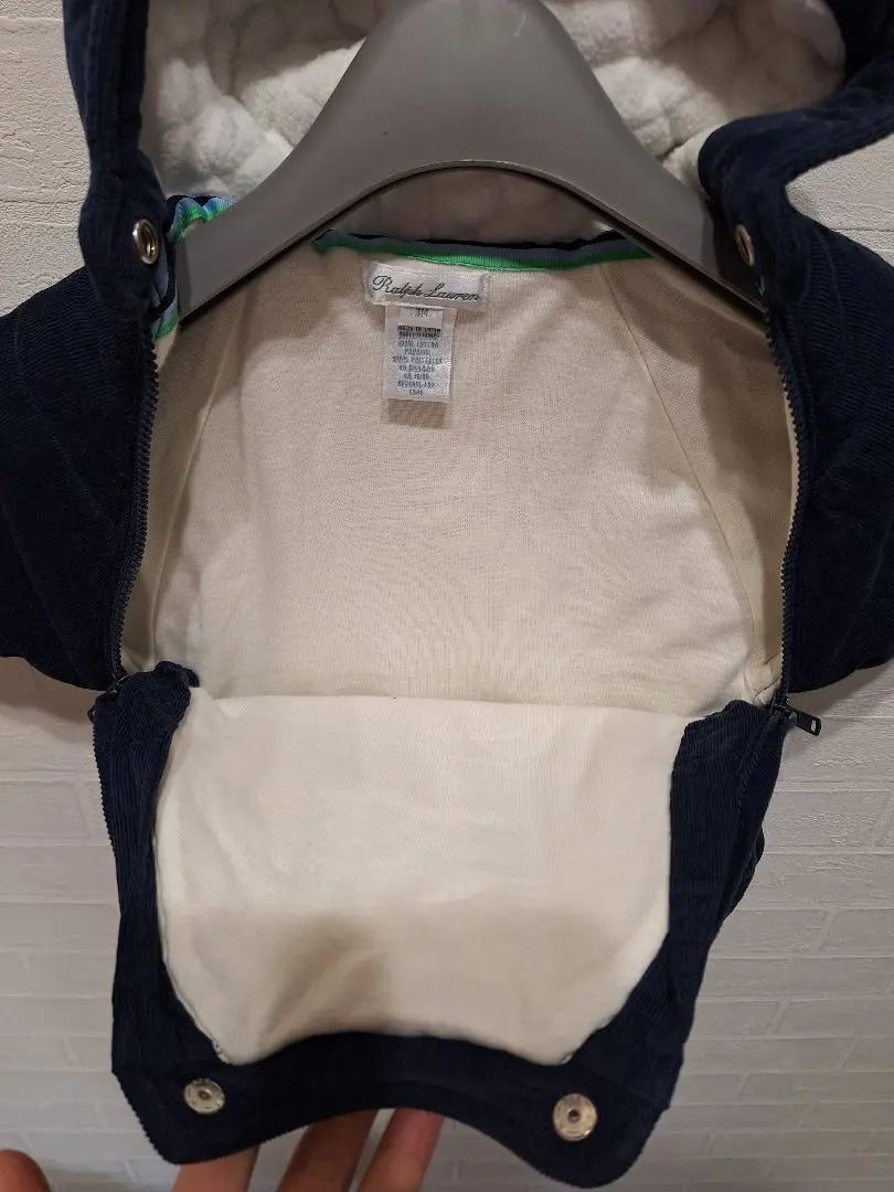 Pelele Ralph Lauren de invierno 100 % algodón mullido para bebé