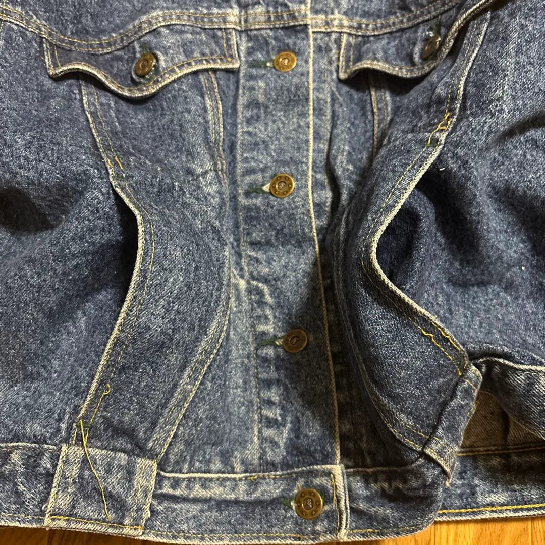 80s Lee PATD-153438 Denim Tracker Transformed Old Clothes