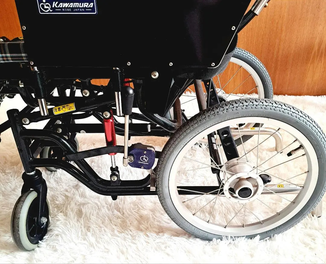 Wheelchair Kawamura Cycle KXC16-35EL Assistance Type Nursing Care Products Free Shipping