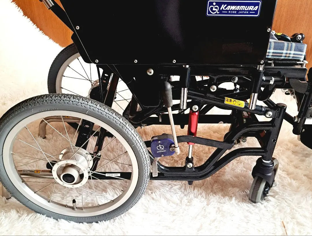 Wheelchair Kawamura Cycle KXC16-35EL Assistance Type Nursing Care Products Free Shipping