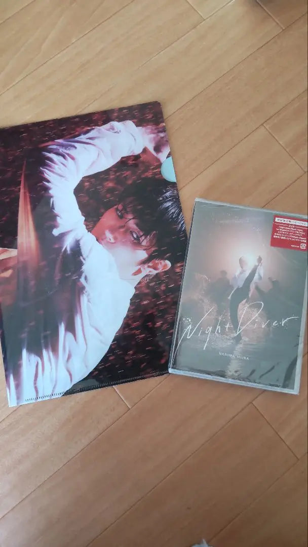 Miura Haruma Night Diver with clear file