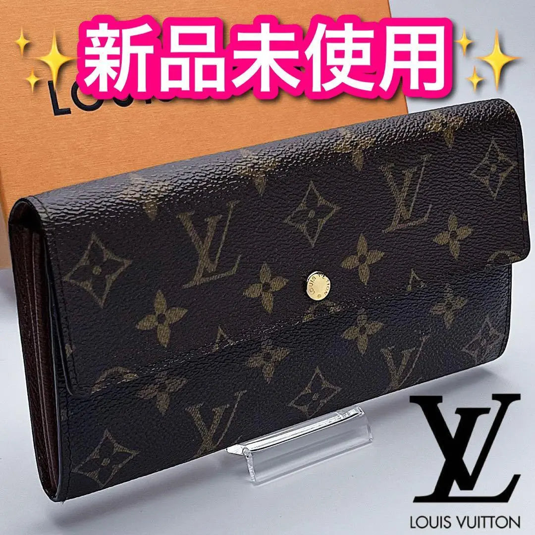 Only today! Brand new, unused Louis Vuitton Sara Monogram Official warranty 2448