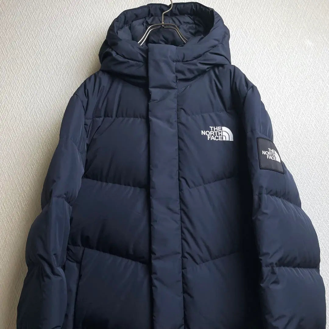 Mujer North Face Chaqueta De Plumas Abrigo De Plumas Largo Azul Marino | ノースフェイス ダウンジャケット ダウンコート ロングダウン ネイビー