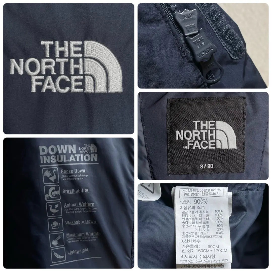 Mujer North Face Chaqueta De Plumas Abrigo De Plumas Largo Azul Marino | ノースフェイス ダウンジャケット ダウンコート ロングダウン ネイビー