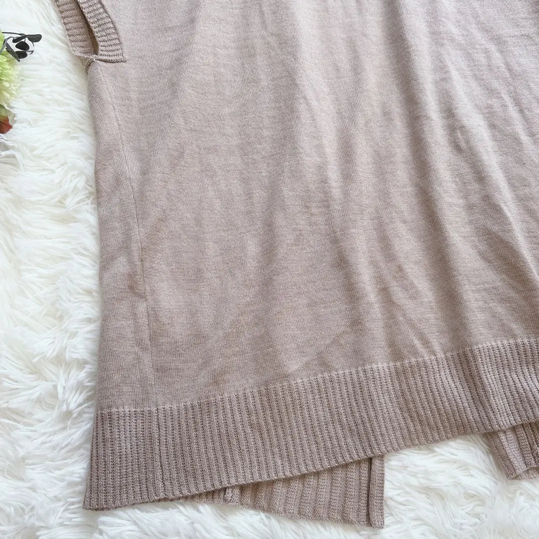 Stylecom Cardigan (M) Haori Tokyo Style Short Sleeve Light Brown