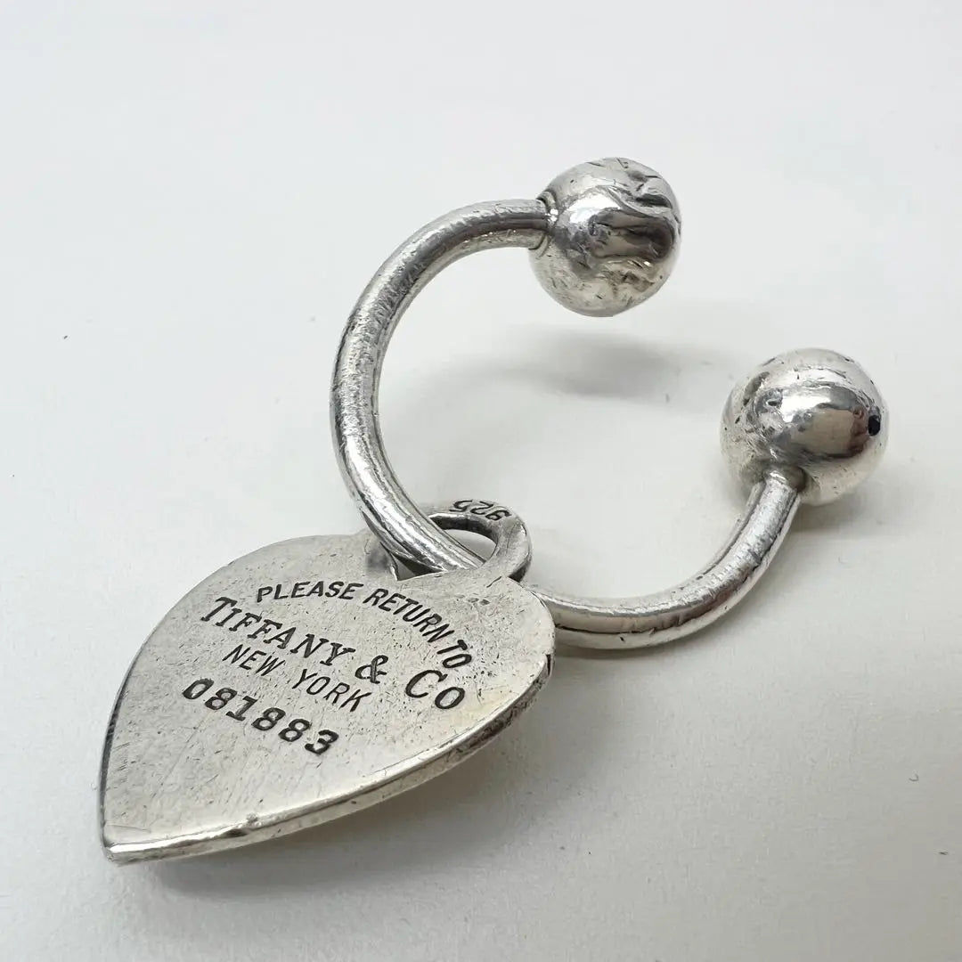 [Price reduction] Tiffany SV925 Return to Heart Charm Key Ring