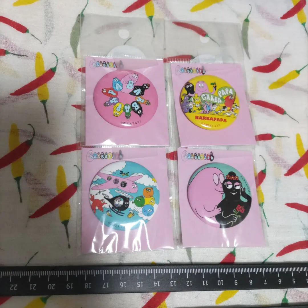 Barbapapa Family Can Badge Bulk Sale Don Quijote BARBAPAPA