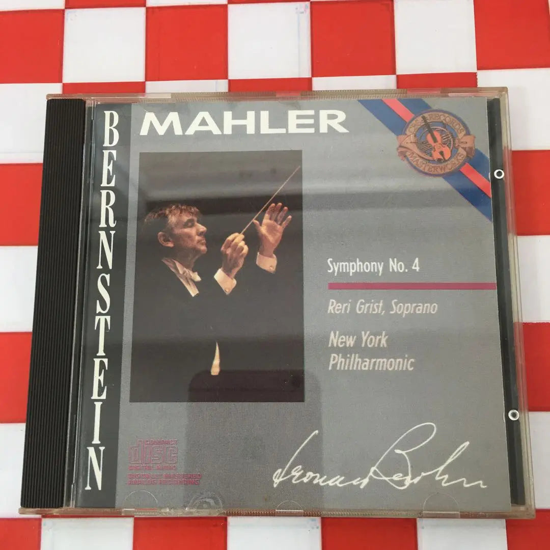 【P8539】MAHLER・SYMPHONY NO.4・BERNSTEIN