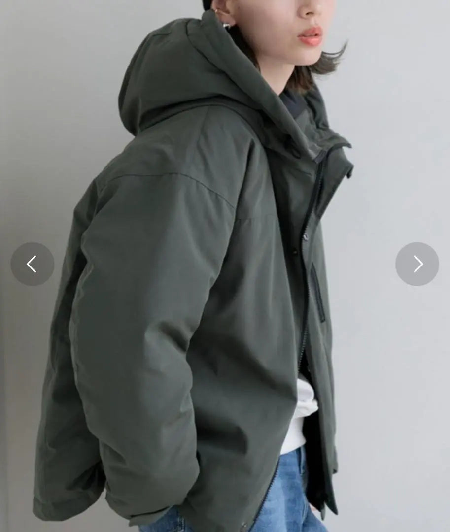 [Beauty] Hoody down jacket (Urban Research Sunny Label) | 【美品】フーディーダウンジャケット（アーバンリサーチサニーレーベル）