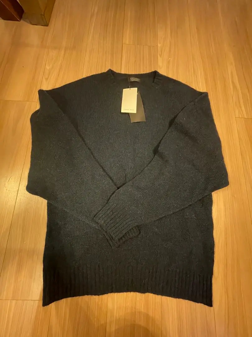 Jersey con etiqueta de ZARA para hombre | ZARAタグ付き セーター メンズ