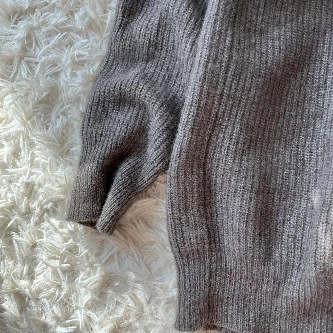 [Beauty] Journal Standard Woolfluff Shoulder Knit | 【美品】ジャーナルスタンダード ウール フリル 肩空き ニット