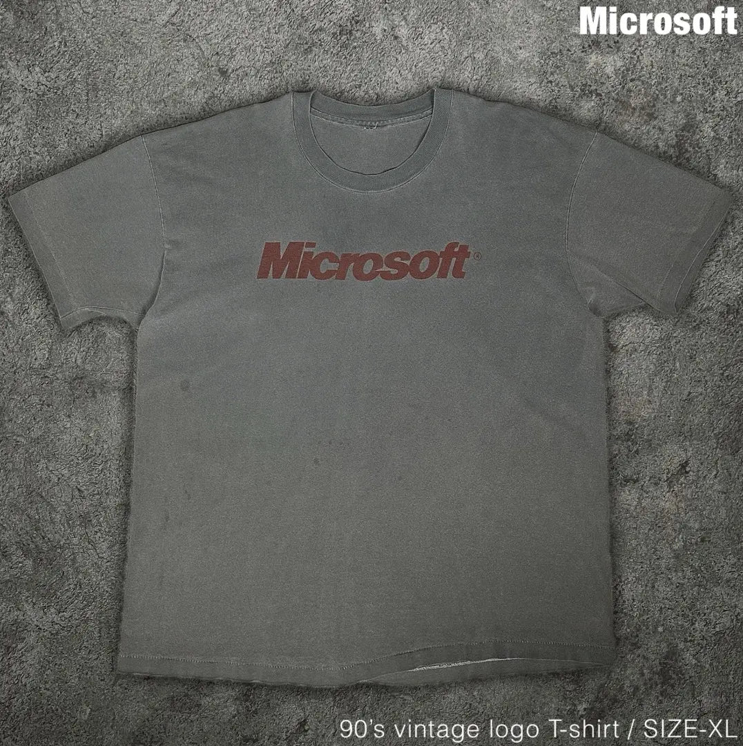 Microsoft 90S Vintage Logo T -shirt Microsoft | Microsoft 90s ビンテージ ロゴ Tシャツ マイクロソフト