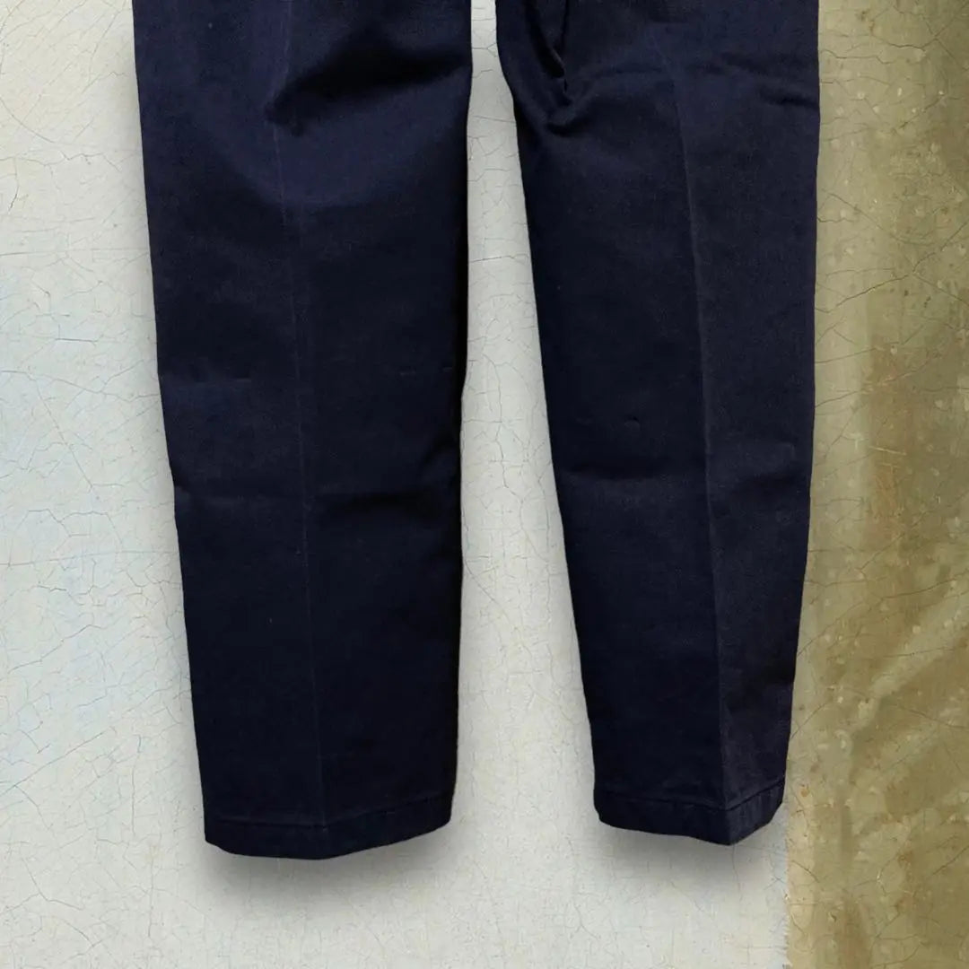 Lee Wide Chino Pants Navy Two-Tack