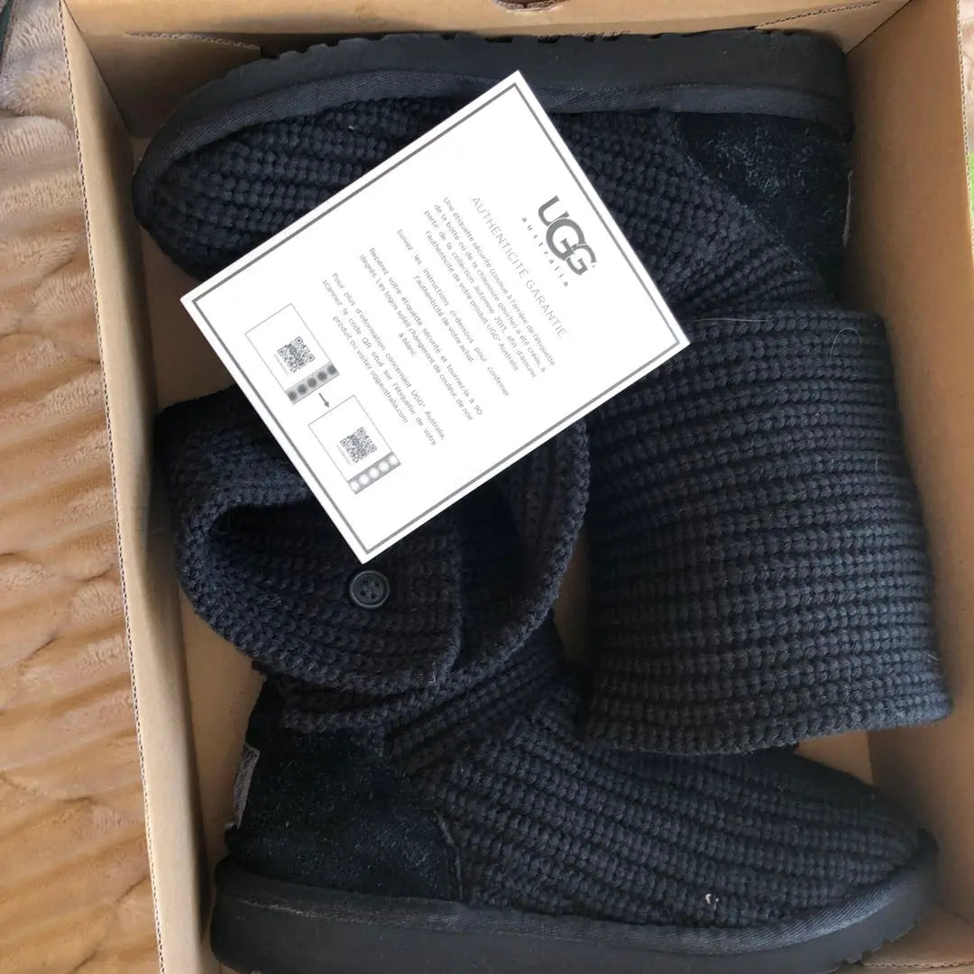 UGG Knit Boots 23.5