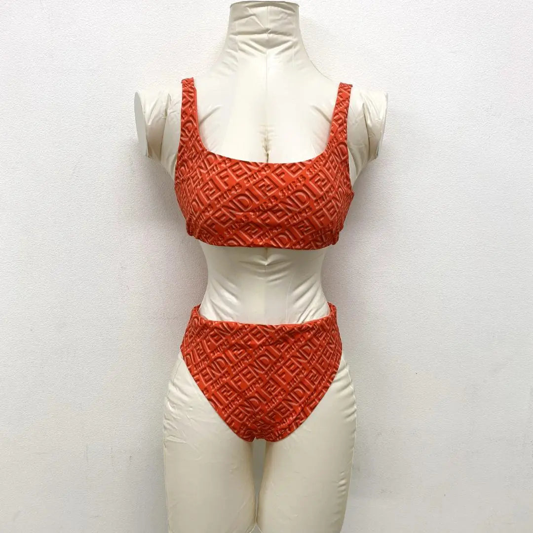 SKIMS×FENDI Swimsuit Bikini RED S