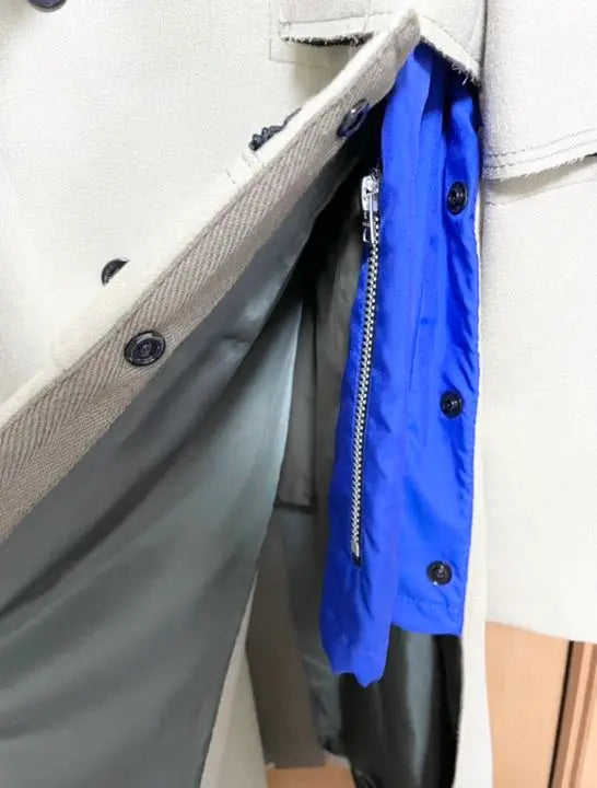 [Nuevo sin usar] abrigo sacai 21aw beige | 【新品未使用】sacai 21AW コート ベージュ