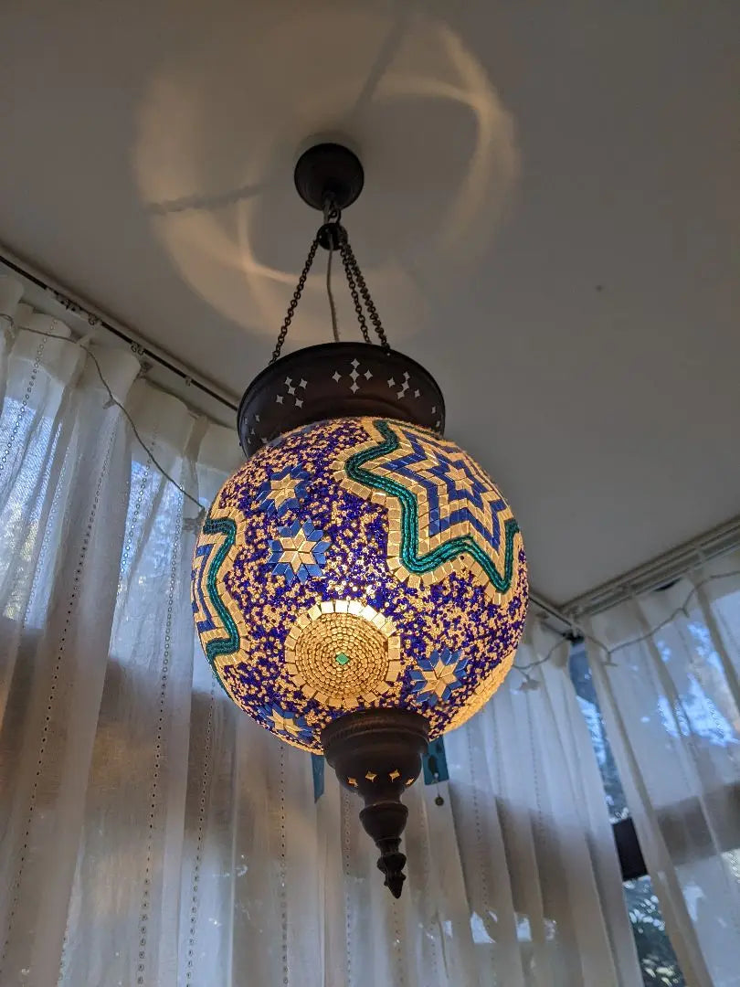 Extra large turkish ceiling light