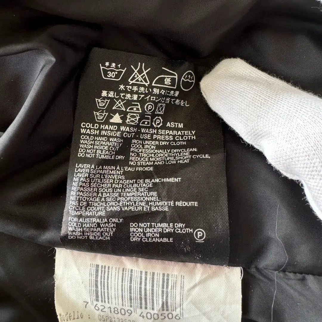 Good condition [Prada Sports] Gore-Tex Nylon Jacket 50 Black XL Size